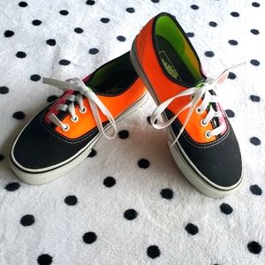 Vans Retro Realm Neon Tricolor Shoes Size 5.5